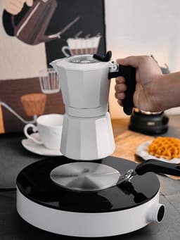 5 Inch Warmtediffuser & Inductie Adapterplaat - Geschikt voor Gasfornuizen en Moka Potten, Universele Kookgerei Accessoire — thumbnail 2