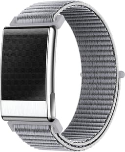 WizBay Premium Select® Smart Bracelet - Screenloze Gezondheidsarmband - ECG - HRV - Hartslag - Zuurstof - Temperatuur - Glucosetrends - BMI - iOS en Android - IP68 - Zilver Rosé — thumbnail 1