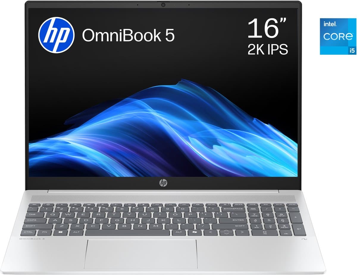 HP OmniBook 5 16-ba1752nd - Laptop - 16 inch - Core i5 - 16GB/1000GB — afbeelding 1