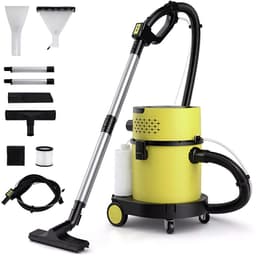 Profeco Stofzuiger Nat en Droog - Alleszuiger - Bouwstofzuiger - 3in1 Stofzuiger - 1200W - 20L - Blaasfunctie, Spray & Extractie - Geel/Zwart — thumbnail 1