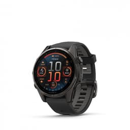 Garmin Fenix 8 Sapphire AMOLED 43 mm Smartwatch - Titanium - Saffierglas - Multiband GPS - Zwart — thumbnail 4
