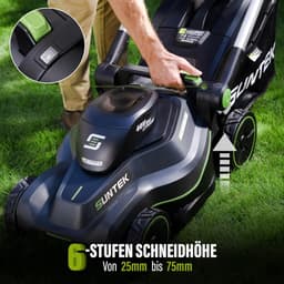 Accu Grasmaaier 40V 43cm Krachtige Slootmaaier Inclusief Accu en Lader — thumbnail 3
