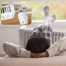4x Slimme Thermostaatknoppen Set voor Radiator - Universele M30 Fitting — thumbnail 3