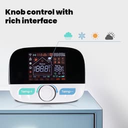 Thermostaat voor cv - Draadloos met Wifi - Met App - Energiebesparing — thumbnail 3