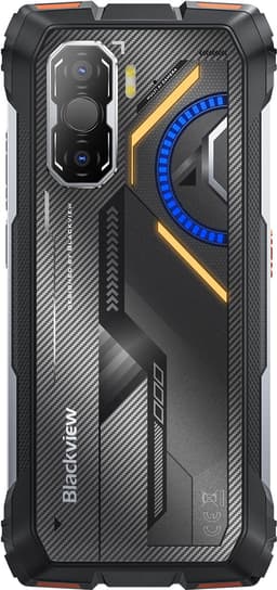 Smartphone Blackview ROCK 3 - 24GB RAM - 256GB ROM - 4G - Android 16 - 6.78inch 120Hz - 10000mAh - 108MP camera - BT5.2 - IP69K - NFC - OTG - GPS - Oranje — thumbnail 3