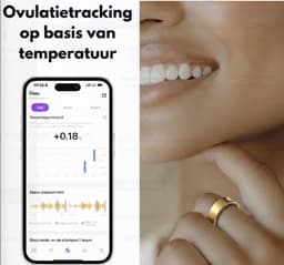 Focus® S2 Smart Ring - Mat Goud - Maat 8 - Hartslag - Menstruatiecyclus - Slaap Monitor - Slimme Ring - Sport Prestatie - Stappenteller -IP68 Waterdicht - O2 Meting - Dames - Heren - Wearables - Oplaad Case - beschermring — thumbnail 5