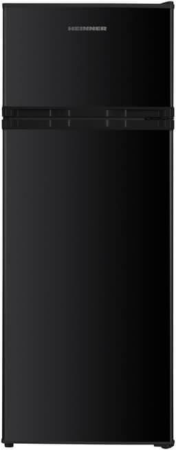 Heinner HF-H2206BKE++ Koel-vriescombinatie 206 L – LED-verlichting – Omkeerbare Deur – Instelbare Thermostaat – Zwart – 5 Jaar Garantie — thumbnail 1