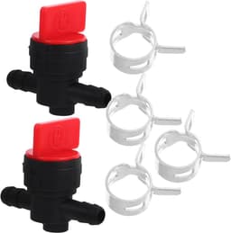 1/4-inch brandstofafsluitklep, geschikt voor grasmaaiers en generatoren, eenvoudig te installeren, set van 2. — thumbnail 1