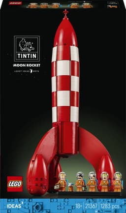 LEGO Ideas - Tintin maanraket Constructiespeelgoed — thumbnail 1