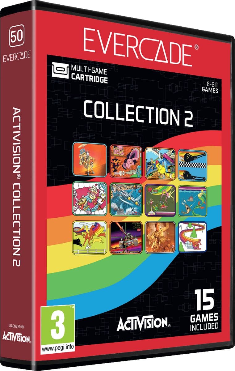 Evercade Cartridge - Activision Collection 2 - 15 games — afbeelding 1