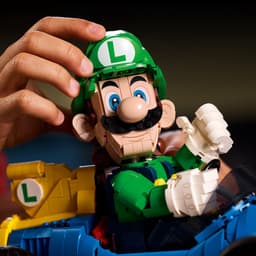 LEGO Super Mario Mario Kart: Luigi en Mach 8 72050 — thumbnail 3