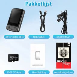 Bluetooth 5-2 MP3 Speler Met Clip - 1-8 Inch TFT Kleurenscherm - 32GB Geheugen Uitbreidbaar Tot 128GB - Met Ingebouwde Luidspreker En FM Radio - Sport Muziekspeler Met Koptelefoon - Voor Hardlopen Fitness Reizen En Dagelijks Gebruik — thumbnail 5