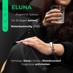 NOLATR Eluna Activity Tracker Dames – Stappenteller & Hartslagmeter – Slaapmonitor – Rose Gold — thumbnail 2