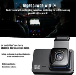 RWB® Dashcam Voor en Achter - Dashcam - Dashcams - Zwart - ‎9 x 4 x 5 cm — thumbnail 5