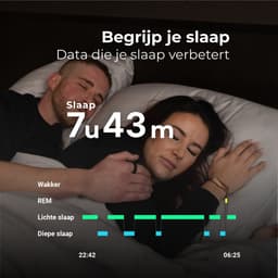 NOLATR Smart Ring LUX – Slimme Ring met Stappenteller, Activiteitstracker & Hartslagmeter – Zonder Abonnement & Nederlandse App – Goud – Maat 7 — thumbnail 4