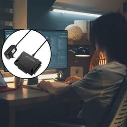 USB 3.0 naar SATA en IDE-adapter met stroomschakelaar voor harde schijven — thumbnail 2