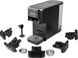 Tornado TCM7042-GS - Koffiezetapparaat - Pads, Cups & Gemalen Koffie - 1.5L - 1350W - Zwart — thumbnail 5