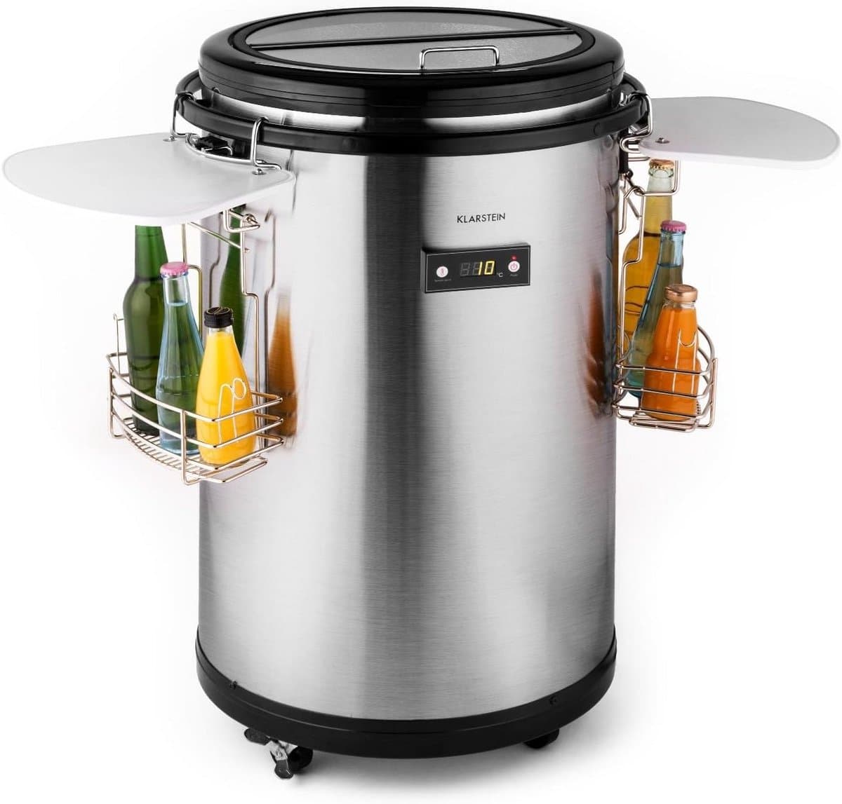 Minibar Koelkast voor Dranken met 50 Liter Inhoud en LCD-Display — afbeelding 1