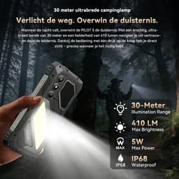 OSCAL PILOT 5 - Robuuste Smartphone - 5G - 36GB RAM - 256GB ROM - 6.67 inch 120Hz - 15000mAh Robuuste Telefoon - Android 16 - NFC - GPS - Zwart — thumbnail 2