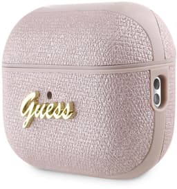 Guess AirPods hoesje voor Airpods Pro & Pro 2 - metallic ontwerp - Roze — thumbnail 4