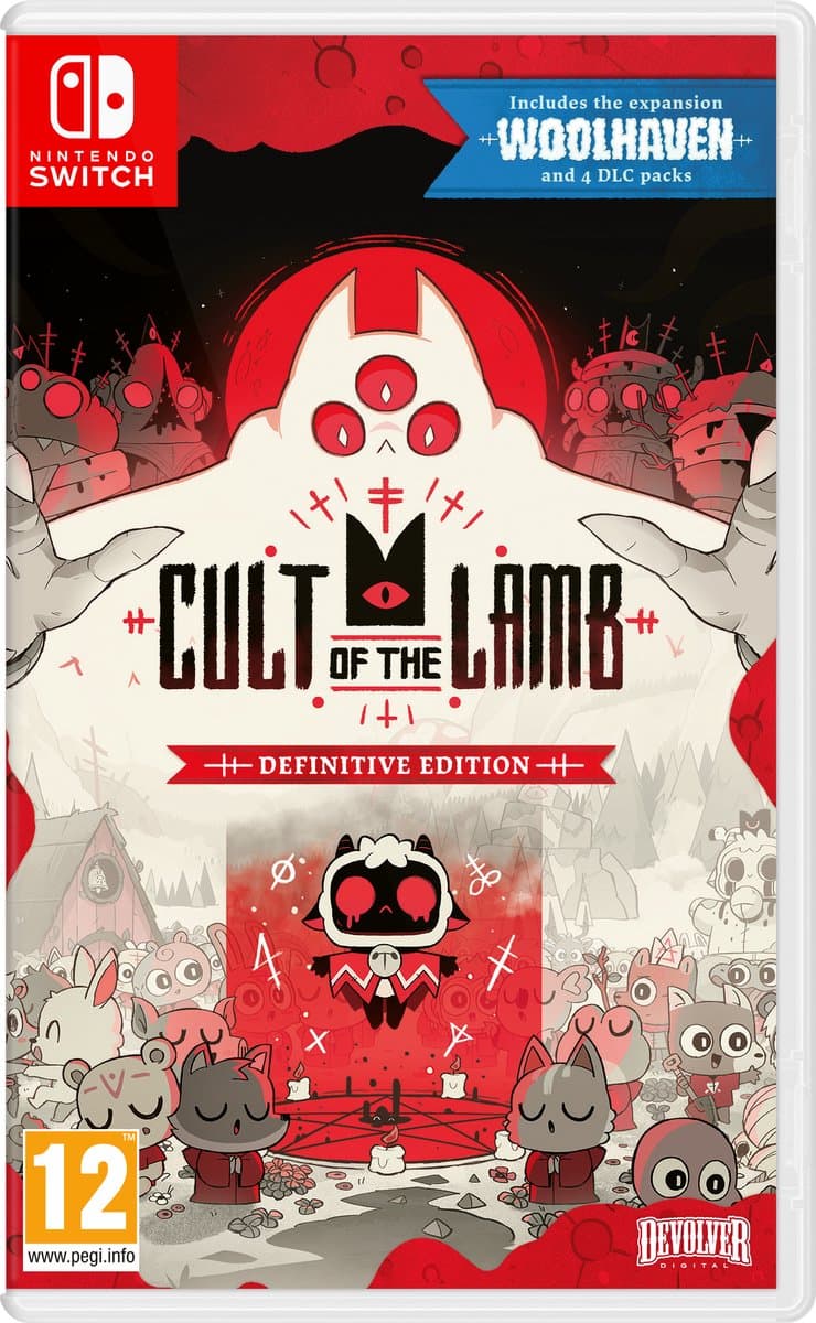 Cult of the Lamb: Definitive Edition - Nintendo Switch — afbeelding 1