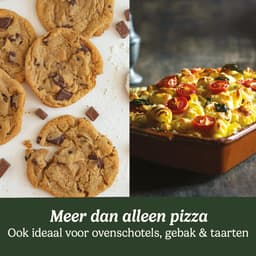 Cuisinart Pizza Oven voor binnen - Incl Complete pizza set - Houtgestookte Pizzaoven tot 30cm - 175ºC tot 400ºC - RVS — thumbnail 4