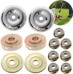 8 STUKS Grasmaaier Versnellingsbak Metalen Universele Bosmaaier Versnellingsbak Adapter met 5 STKS Trimmer Draad voor Strimmer Bosmaaier Trimmers — thumbnail 1