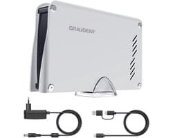 6TB Externe Harde Schijf in Aluminium Behuizing voor PS5, PS5 Slim en PS5 Pro - Geoptimaliseerd voor Gaming en Opslag