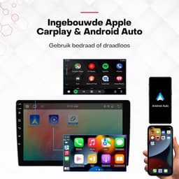 Boscer Autoradio - Geschikt voor Toyota Aygo, Citroën C1 & Peugeot 108 (2015–2020) - 4+64GB Android 15 - 9 Inch HD Touchscreen (1280x720) - Draadloze Apple CarPlay & Android Auto - GPS, WiFi & Bluetooth - Camera & Microfoon — thumbnail 3