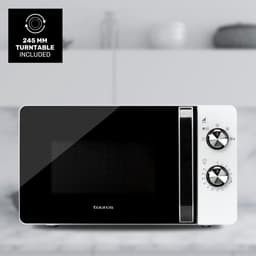 Compacte Magnetron 20 Liter - 700W - 5 Vermogensstanden & Ontdooifunctie - Wit — thumbnail 2