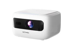 ULTIMEA Full HD 1080P Decoding met 5G+2.4G WiFi, Draagbare Mini Beamer Wit