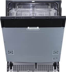 Midea MID60S120-HR - Inbouwvaatwasser - RVS - 49 dB - E label - Bestekmand - Elektronisch display met knoppen — thumbnail 1