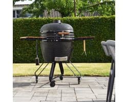 BLISS kamado 26 BBQ - houtskool barbecue - inclusief levenslange garantie, kooksysteem & meer accessoires.