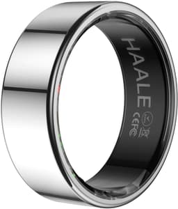 HAALE II Smart Ring met Oplaadcase - Silver - Size 12 — thumbnail 4