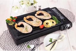 Soroh® - Camping barbecue - Draagbare BB - Outdoor kooktoeste- Gas barbecu - Multifunctionele gril - Camping gasstel - Portable barbecue oven - Kampeer kooktoestel — thumbnail 3