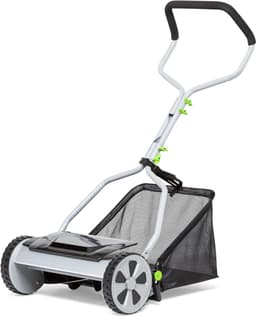Zyrex® Grasmaaier Handmatig – Handmaaier Met 20 liter Opvankzak – Grasmaaiers – Grijs - 53cm x 43cm x 26cm — thumbnail 4