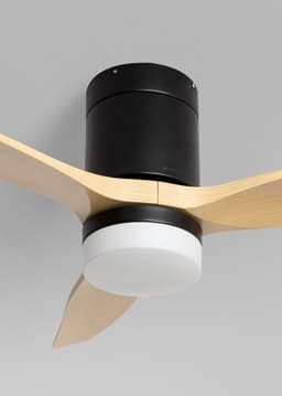 CREATE - Stille 40W plafondventilator met technische ABS bladen in verschillende maten - S - Met licht - WIFI - WIND CALM — thumbnail 4