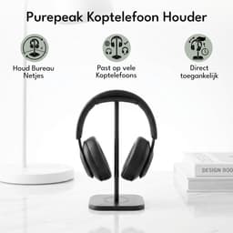 Purepeak Koptelefoon Houder - Headset Stand - Gaming accesoires - Zwart — thumbnail 2