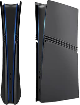 Playstation 5 Pro Faceplates Digital Edition (niet geschikt voor standaard PS5 & PS5 Slim) - Inclusief Mid Skin - Accessoires - Faceplate - Cover - Plate - Skin - Zwart — thumbnail 1