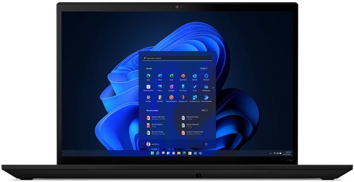 Lenovo ThinkPad P16s Gen 2 | Intel Core i7-1370P vPro | 16GB LPD5X-7500 | 512GB SSD M.2 PCIe 4.0x4 Perform NVMe Opal 2.0 | 16" WUXGA (1920x1200) | Windows 11 Pro | Intel Wi-Fi 6E AX211 2x2 AX | Bluetooth 5.1 | NVIDIA RTX A500 4GB — afbeelding 1