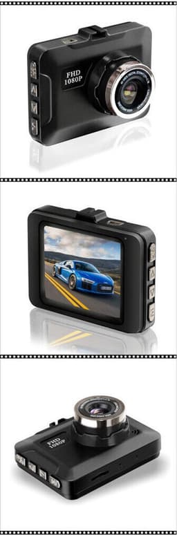 De camera aan de voorkant van de dashcam neemt in een lus 1080p HD-opname op — thumbnail 2