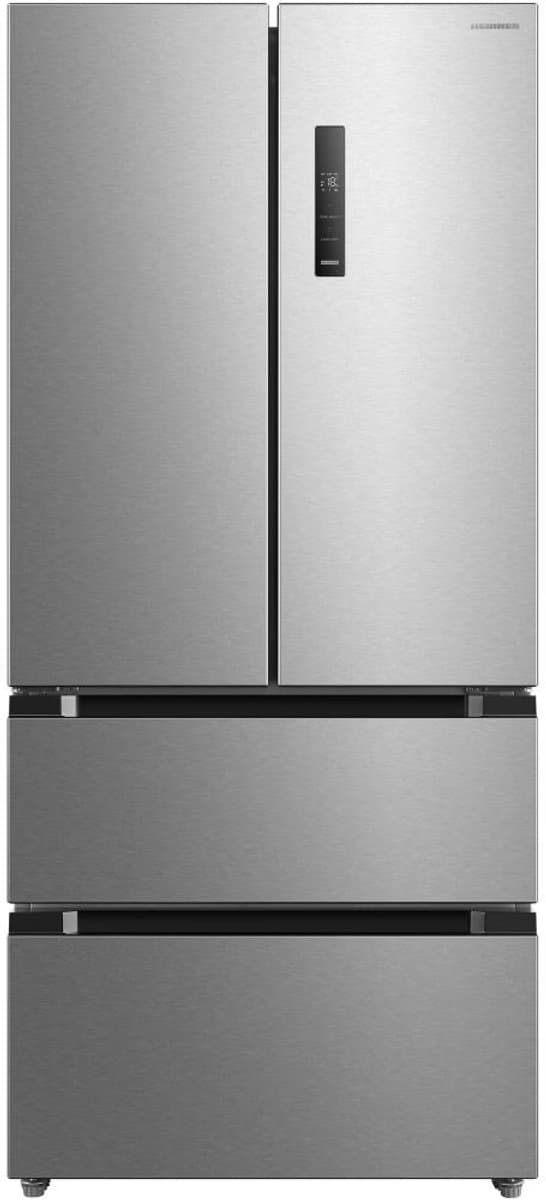 Heinner HCFD-M516INVXE++ French Door Amerikaanse Koelkast – 516 L – No Frost – LED Touch Display – InoxCool Technology & ADT Fresh System – RVS – 5 Jaar Garantie — afbeelding 1