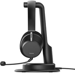 Bluetooth-headset BT-900, Multipoint, oplaadstation, ENC, draadloos, zwart. — thumbnail 4