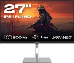 JAPANNEXT Gaming Monitor 27" IPS Full HD (1920x1080) 200Hz 0.5ms | JN-I270FHD200F-HSP — thumbnail 1