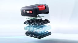 Bosch - Unlimited 8 - ProAnimal - BCS8214ANM - Steelstofzuiger - Zwart/Rood — thumbnail 3