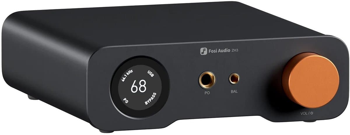 Fosi Audio ZH3 – All-in-One HiFi DAC / Koptelefoonversterker / Voorversterker — afbeelding 1