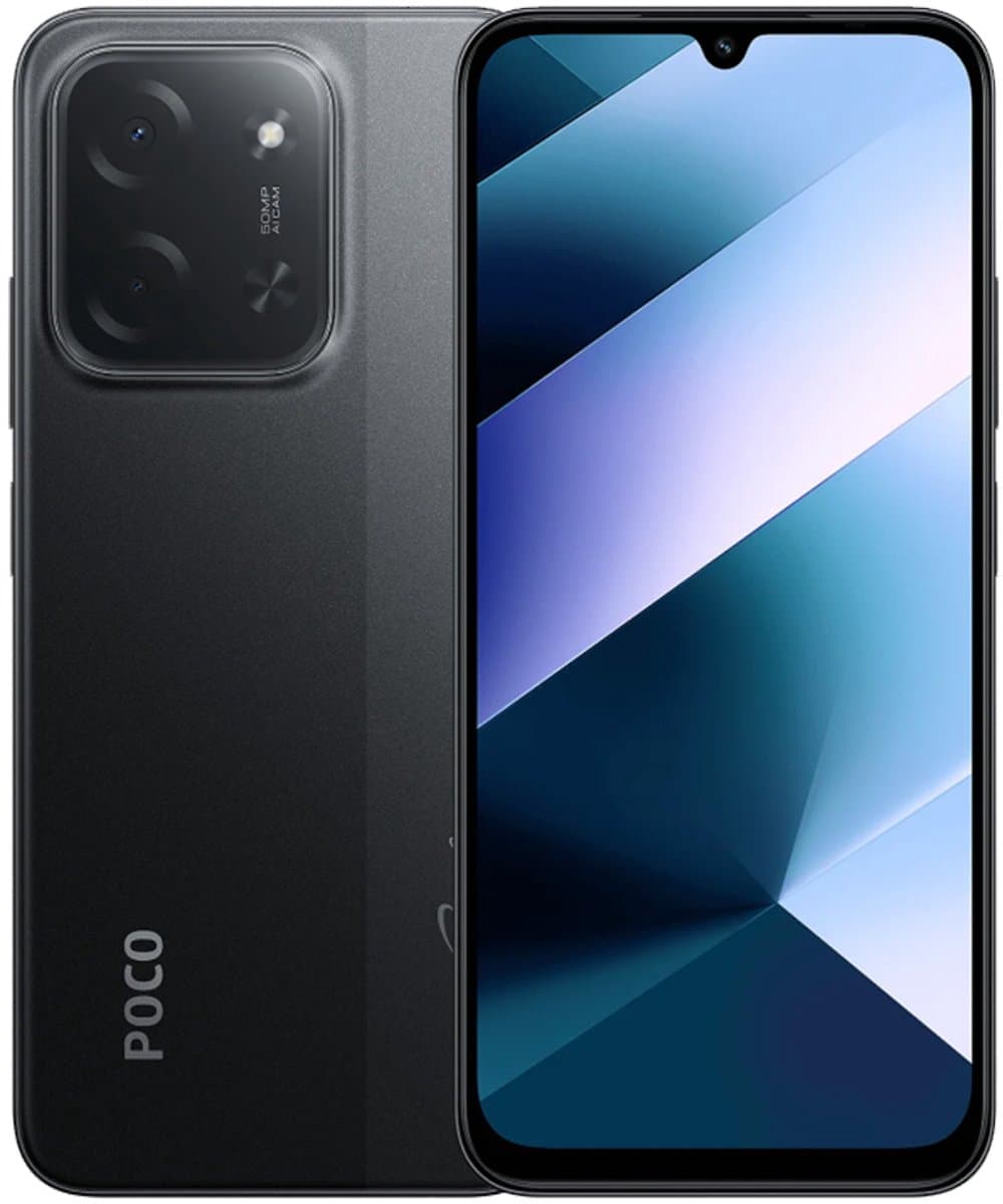 Smartphone-POCO C85-6GB+128GB-Zwart — afbeelding 1