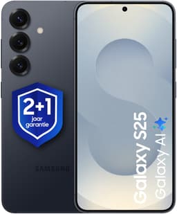 Samsung Galaxy S25 5G - 128GB - Black + 1 jaar extra garantie — thumbnail 1