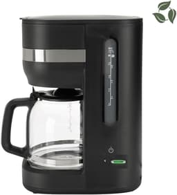 Bourgini Elements Koffiezetapparaat – 1,5L (10-12 Kopjes) - Warmhoudplaat - Automatische Uitschakeling - Vaatwasserbestendig - GRS gecertificeerd gerecyclede materialen — thumbnail 1