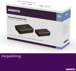 Marmitek Surround Anywhere 221 Draadloze audio zender en ontvanger voor surround luidsprekers -draadloos audio — thumbnail 5